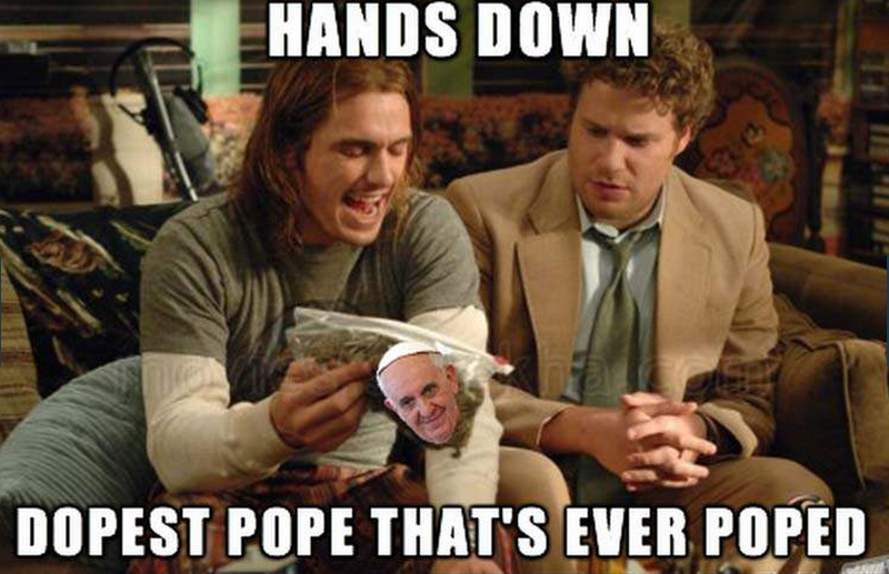 Illustration for article titled The Dopest Pope Francis Memes On The Internet